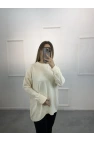 Ugly Yandan Düğmeli Merserize Tunik