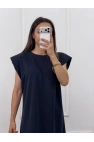 Vatkalı Pike Modal Elbise