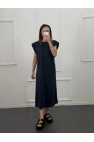 Vatkalı Pike Modal Elbise