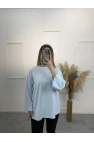 Winsome Kol Etiket Detaylı Basic Sweat