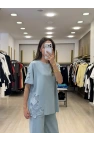 Yanı Nakışlı Modal İkili Takım