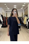 Yanı Nakışlı Modal İkili Takım