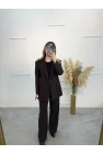 Zra Palazzo Pantolonlu Blazer İkili Takım