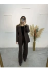 Zra Palazzo Pantolonlu Blazer İkili Takım