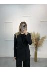 Zra Palazzo Pantolonlu Blazer İkili Takım