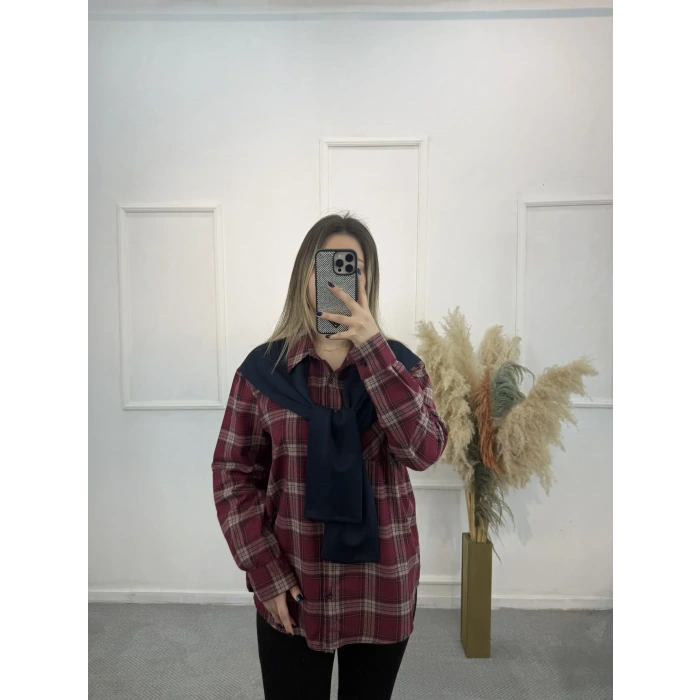 Kol Atmalı Oduncu Gömlek