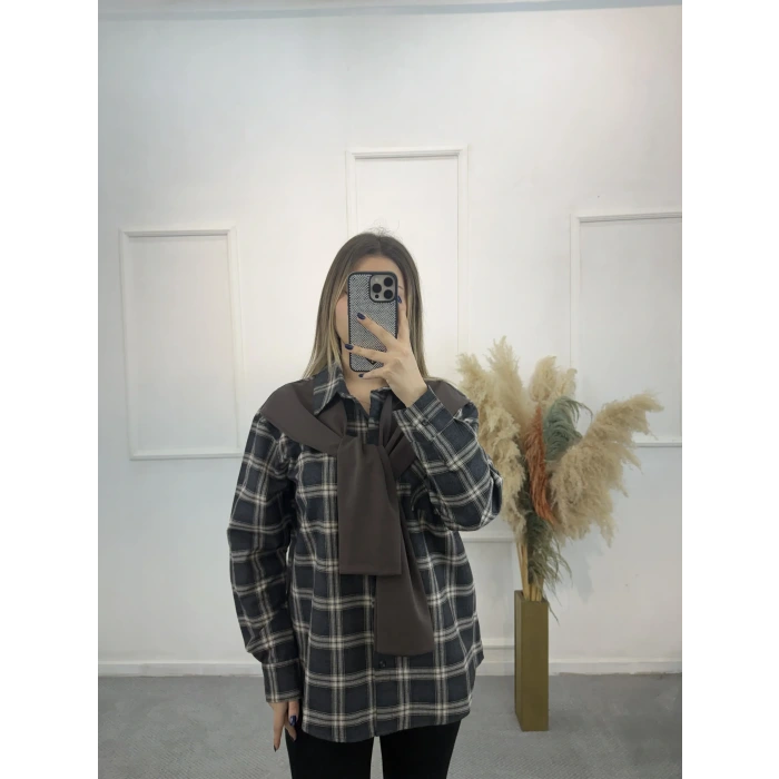 Kol Atmalı Oduncu Gömlek