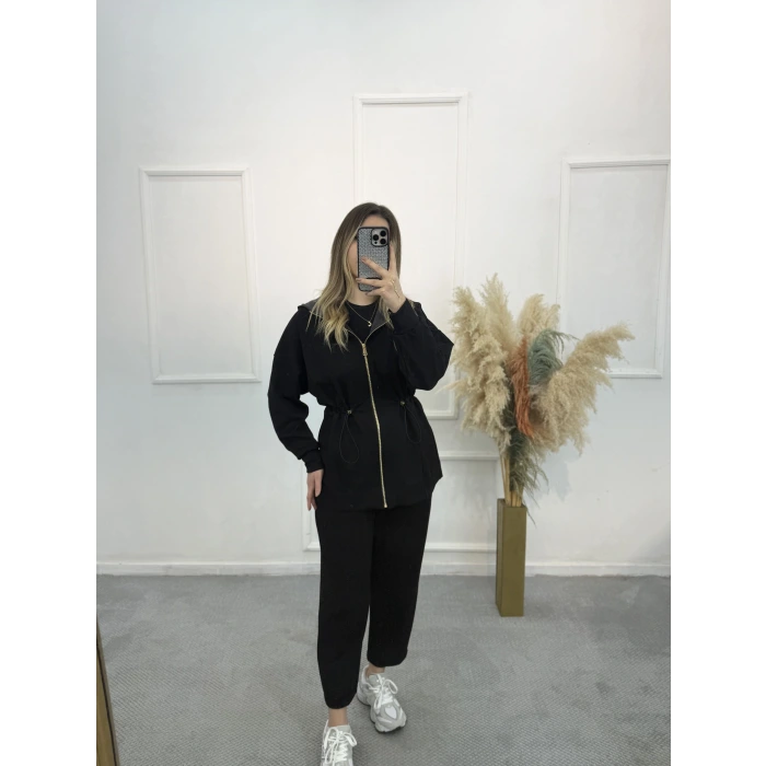 Orj.Marka Bağcıklı Kapişonlu İkiliTakım