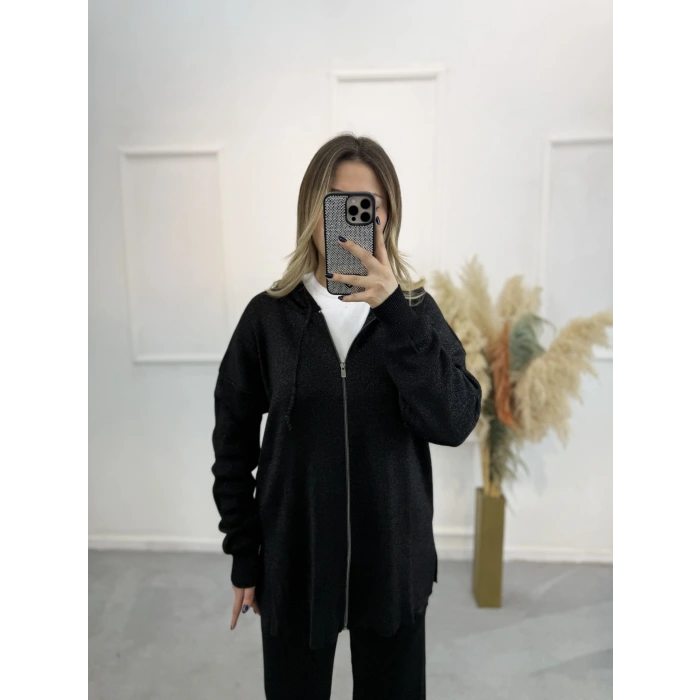 Tatar Simli Merserize Fermuarlı İkili Takım