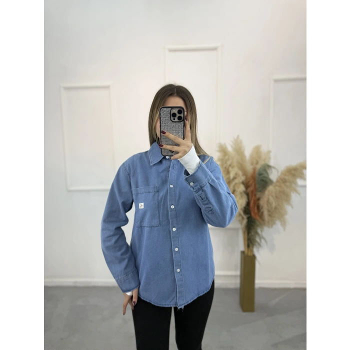 Los Ck Denim Gömlek