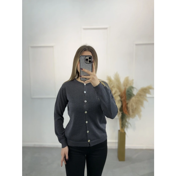 Loosk Simli Triko Hırka