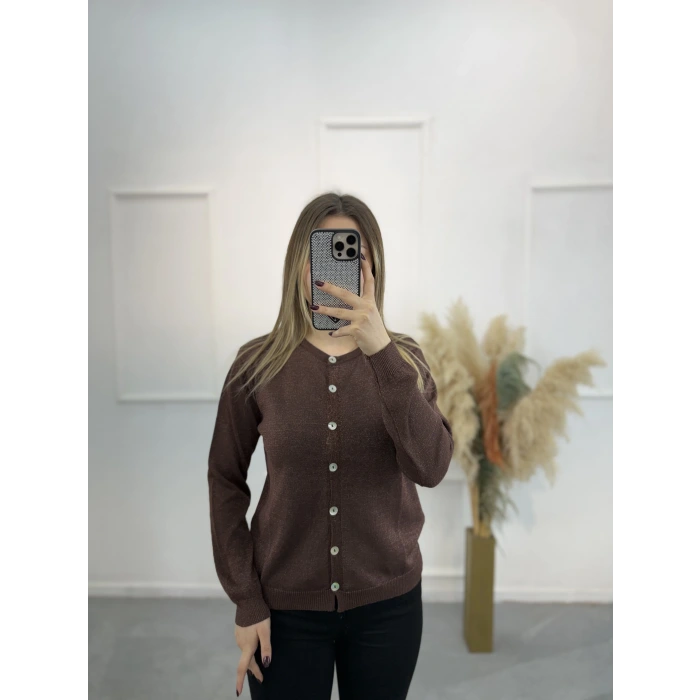 Loosk Simli Triko Hırka