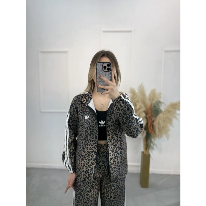 Addas Çizgi Şeritli İkili Takım