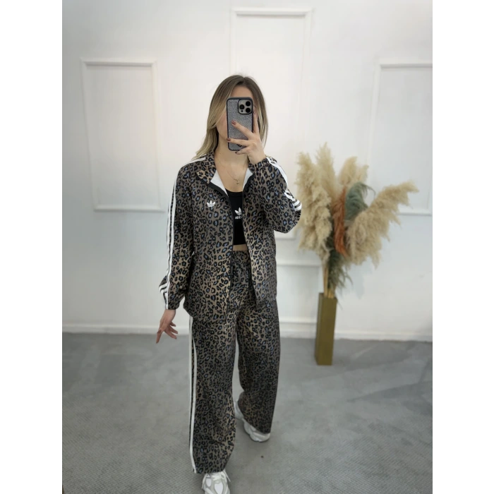 Addas Çizgi Şeritli İkili Takım