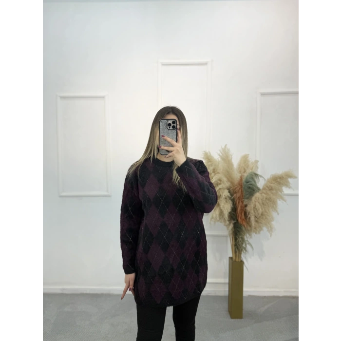 Vory Baklava Desen Simli Tunik