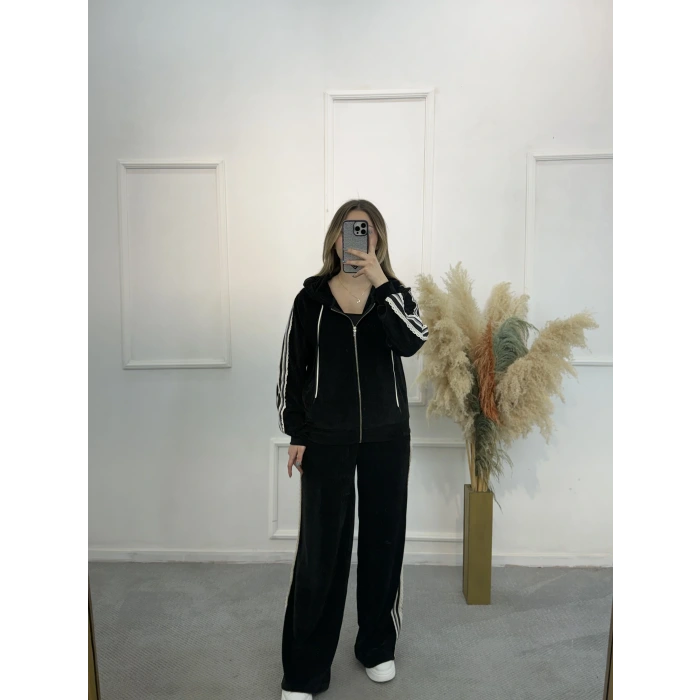 Sitelli Şerit Detaylı Premium İkili Takım