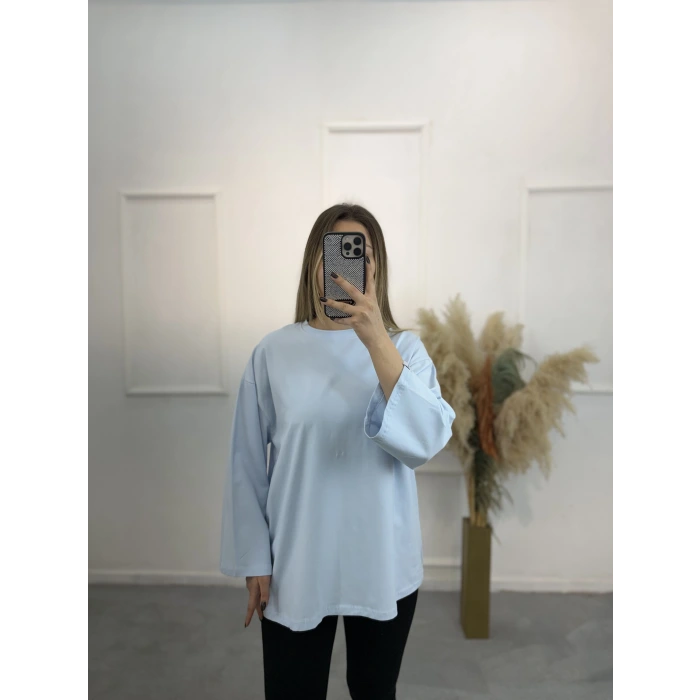 Winsome Kol Etiket Detaylı Basic Sweat