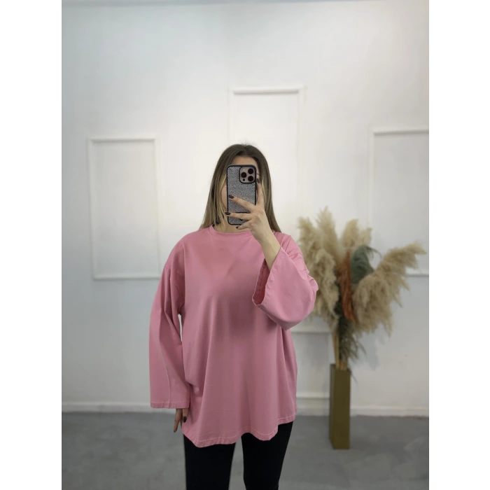 Winsome Kol Etiket Detaylı Basic Sweat