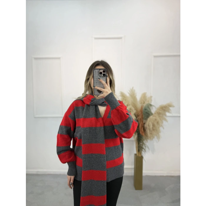 Wisp Atkılı Triko Hırka