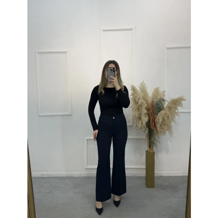 Rift Flare Fermuarlı İspanyol Pantolon