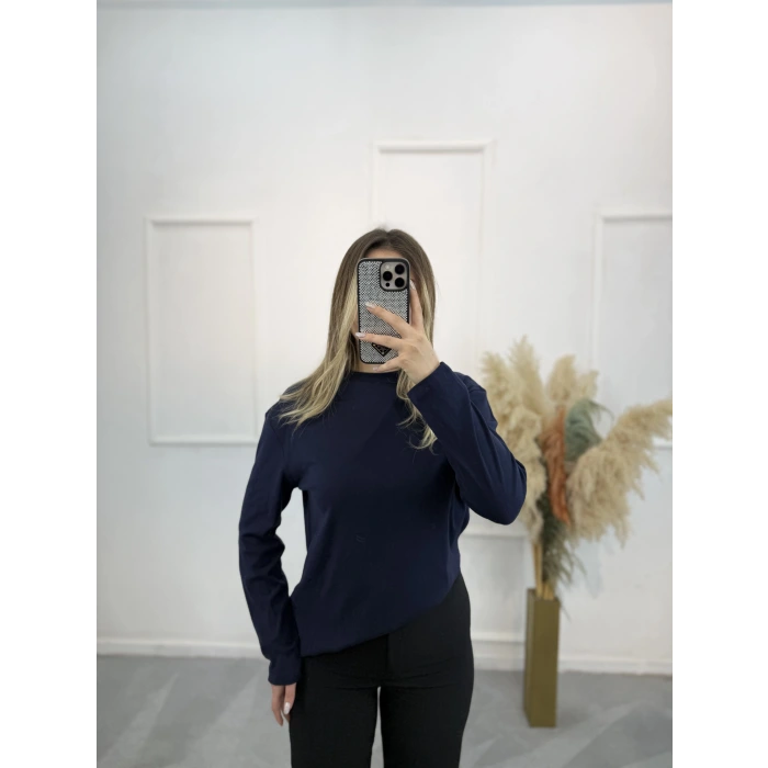 Map Uzun Kol Basıc Bluz