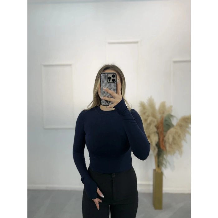 Clarity Buzz Kumaş Parmak Geçmeli Bluz