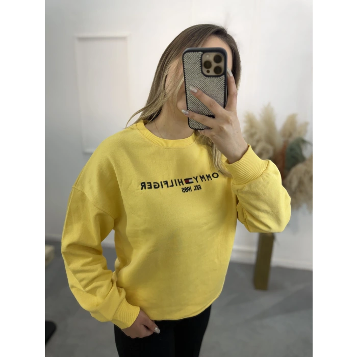 Vellic T.H Arma Nakışlı Sweatshirt