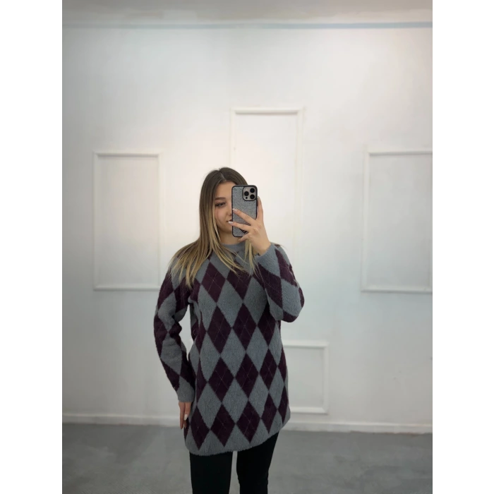 Vory Baklava Desen Simli Tunik