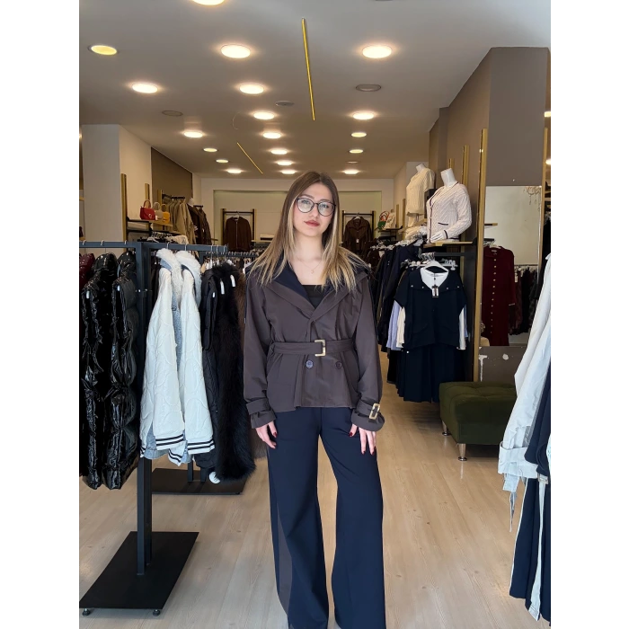 Bord Trençli Kemerli İkili Takım