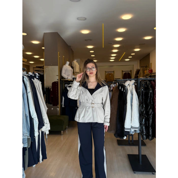 Bord Trençli Kemerli İkili Takım