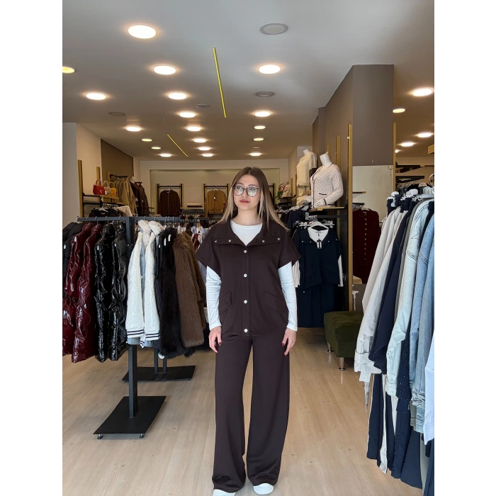 Banna 3lü Spor Yelekli Takım