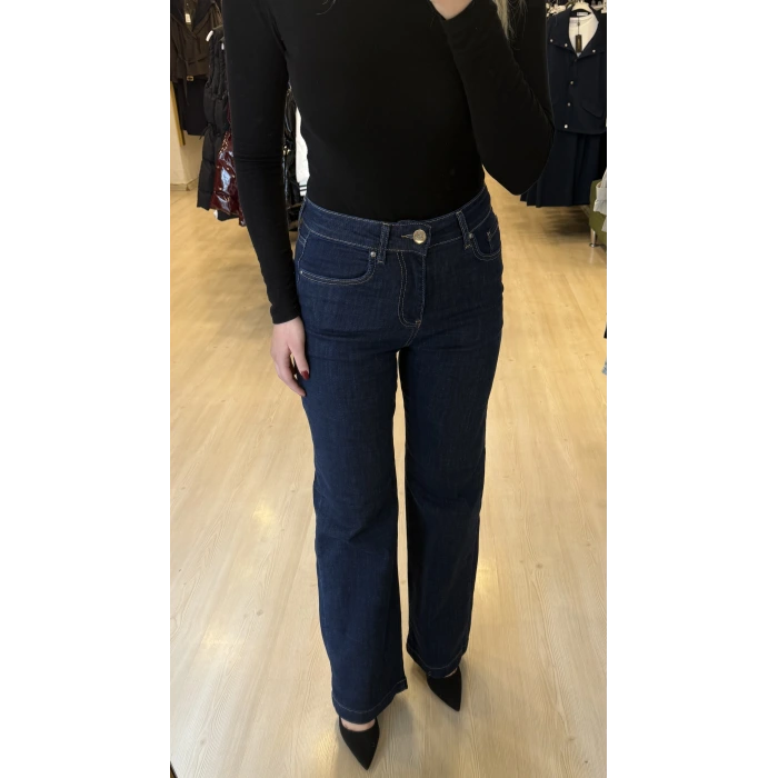 Wide Likralı Palazzo Jean