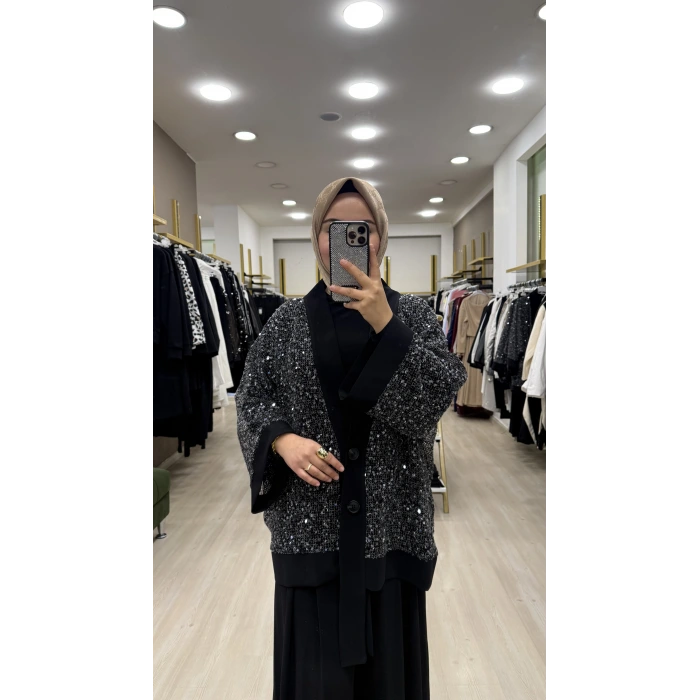 Qaswe Payet İşlemeli Candy 3lü Takım