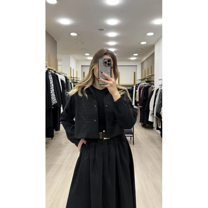 Arew Paraşütlü Gömlekli Elbise