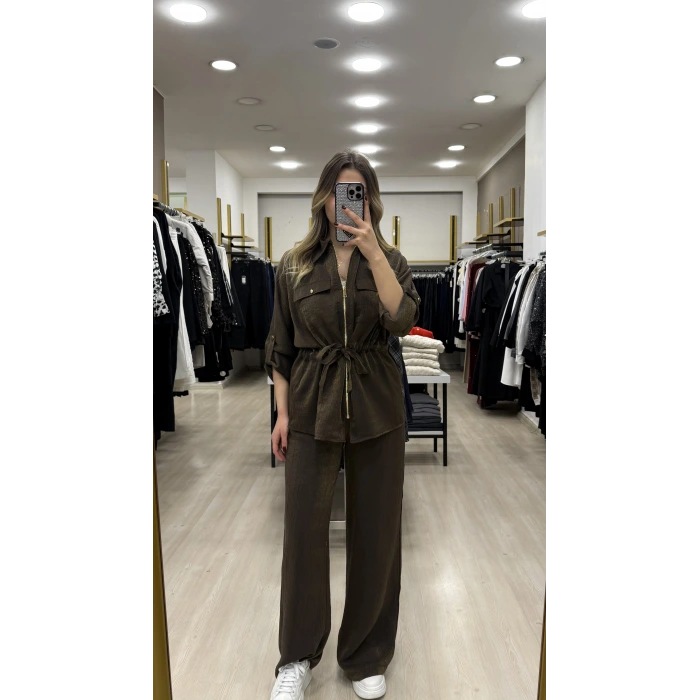 Treo Bel Büzgülü Premium İkili Takım