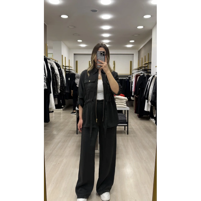 Treo Bel Büzgülü Premium İkili Takım