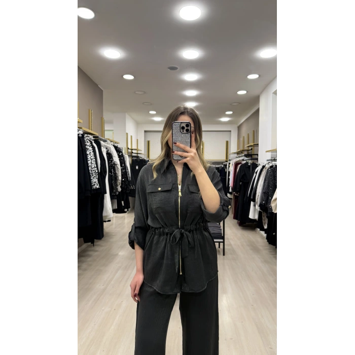 Treo Bel Büzgülü Premium İkili Takım