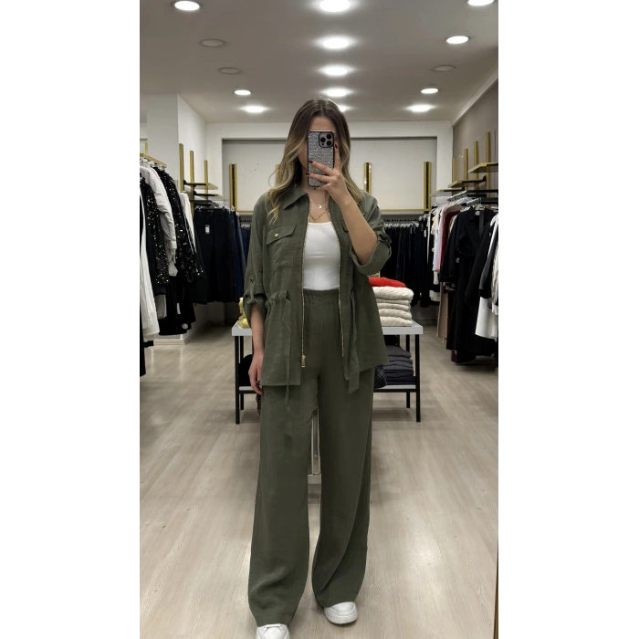 Treo Bel Büzgülü Premium İkili Takım