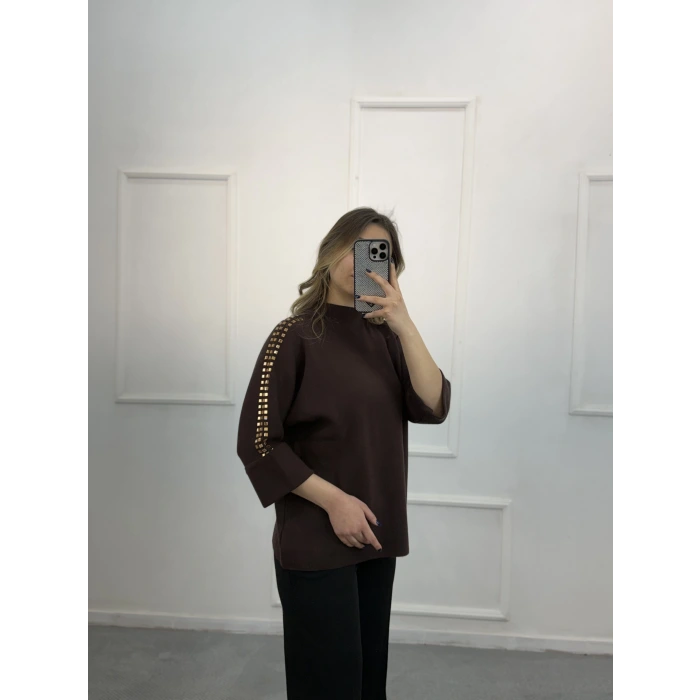 Korsman Taş Detaylı Kazak