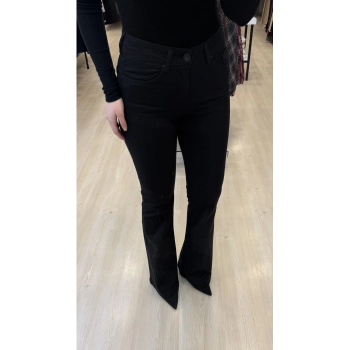 Lora Çubuk Taş İspanyol Jean