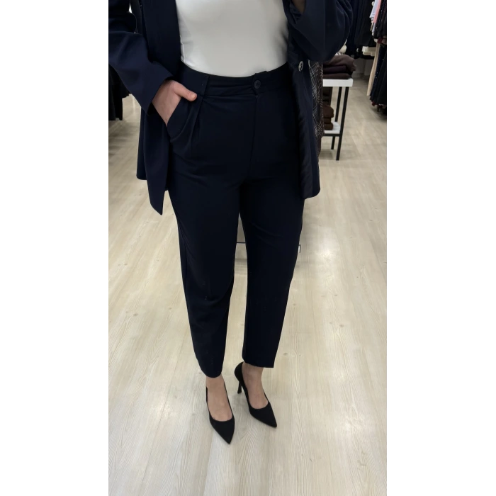 Merry Kruvaze Yaka Blazer İkili Takım