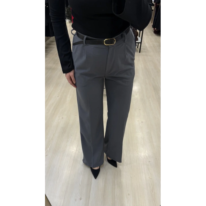 Wike Kendinden Kemerli Palazzo Pantolon