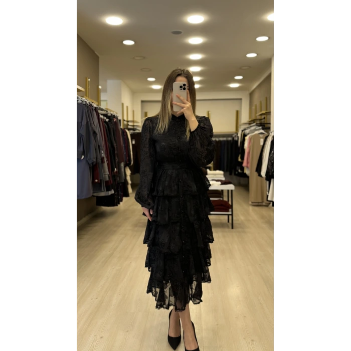 Fortillow Kat Kat Volonlu Elbise