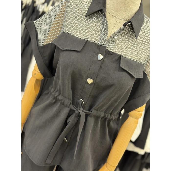 Omuz File Detaylı İkili Takım