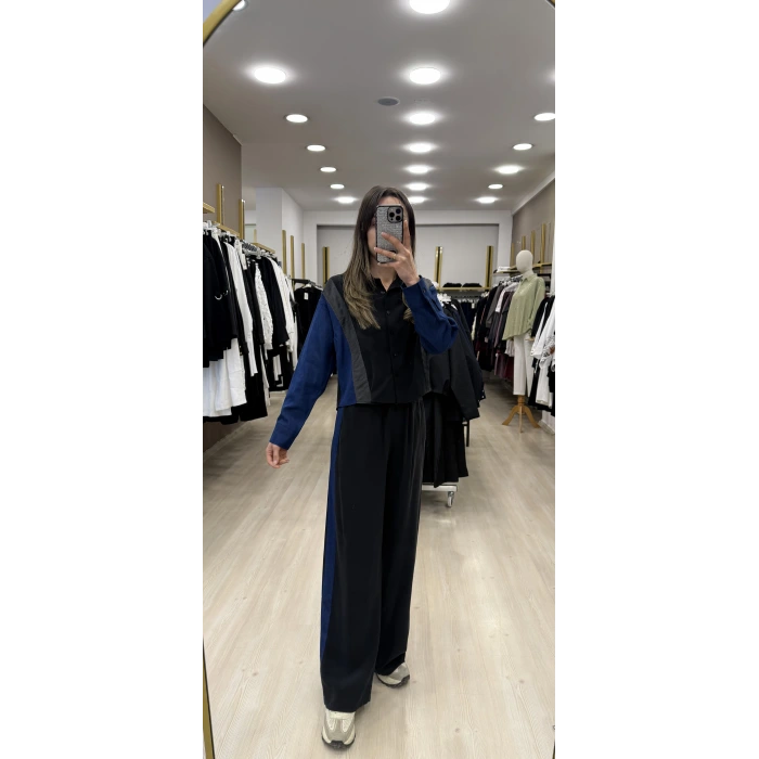 İpkyl Denim Detaylı İkili Takım