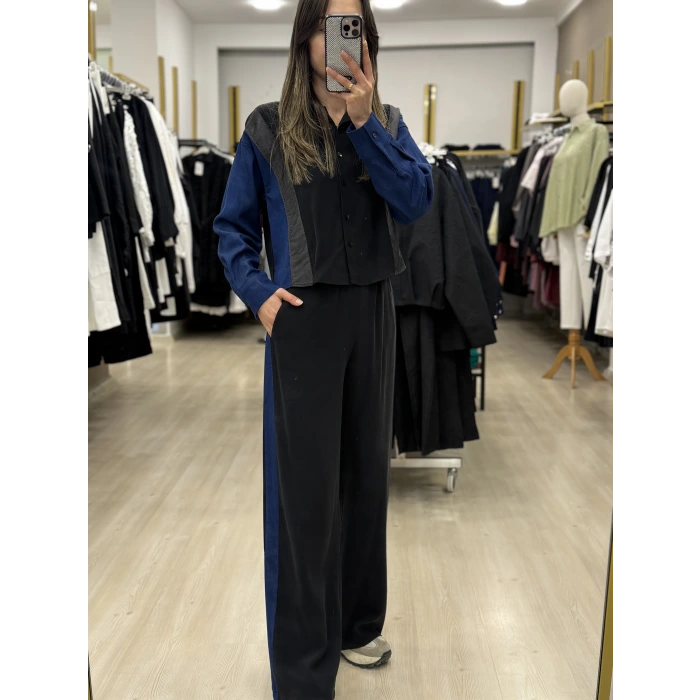 İpkyl Denim Detaylı İkili Takım