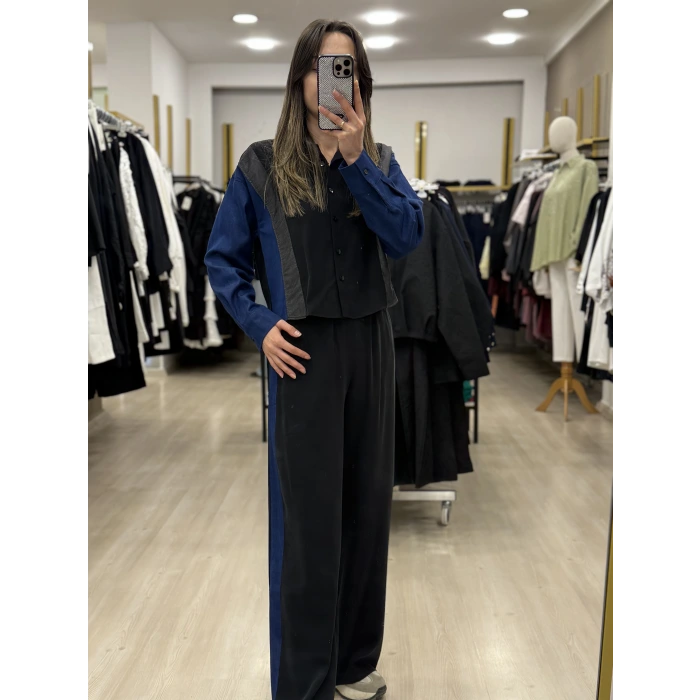 İpkyl Denim Detaylı İkili Takım