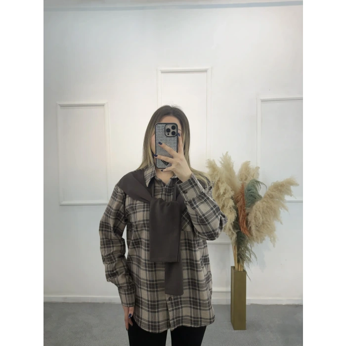 Kol Atmalı Oduncu Gömlek