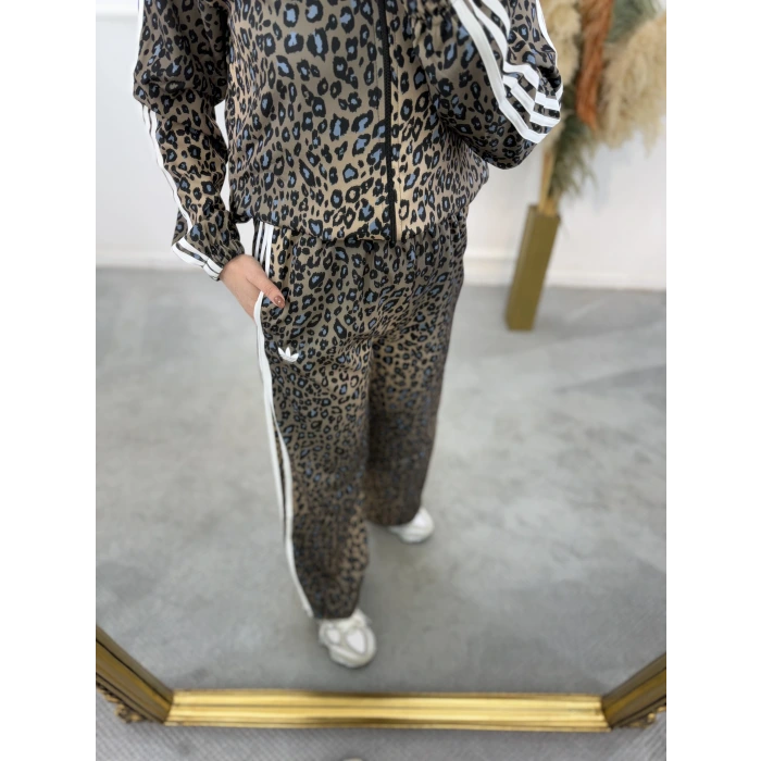 Addas Çizgi Şeritli İkili Takım