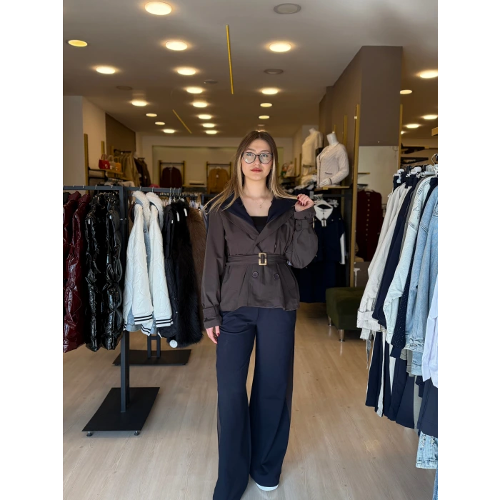 Bord Trençli Kemerli İkili Takım